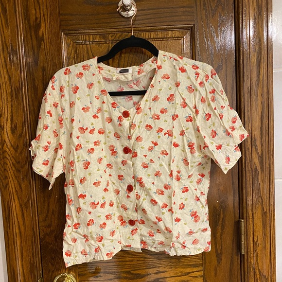 Floral top - Picture 1 of 2